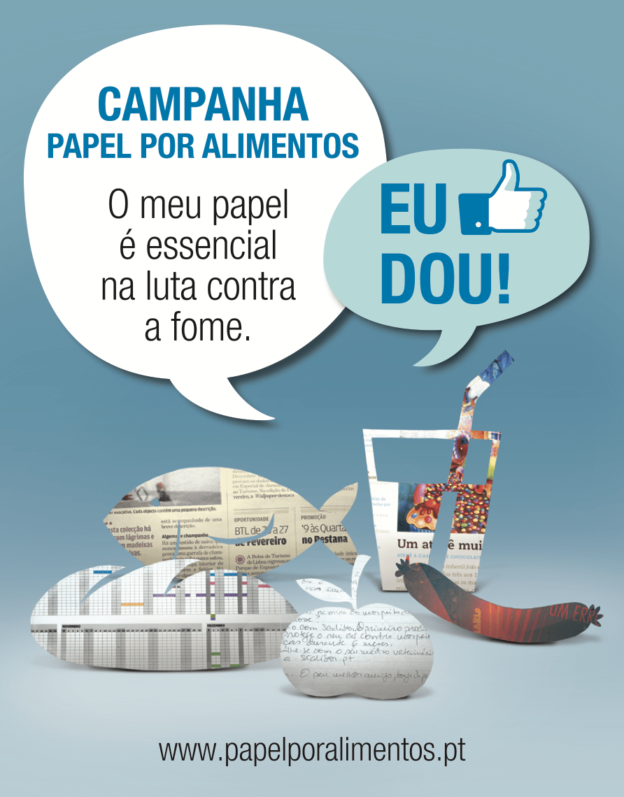 CAMPANHA “PAPEL POR ALIMENTOS”