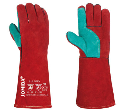 LUVAS SOLDADOR VERMELHA 40CM