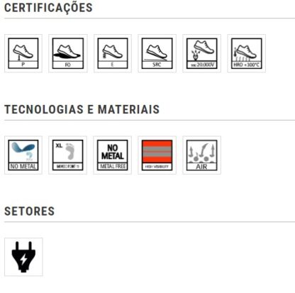 SAPATO DIALÉTRICO HERTZ GIASCO